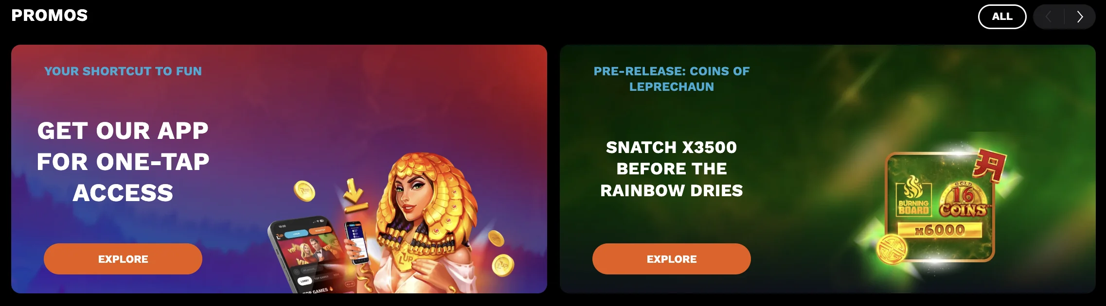 level up casino prmos